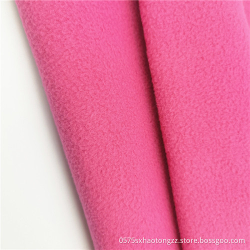 Monochromatic Waterproof Terylene Polar Fleece Fabric